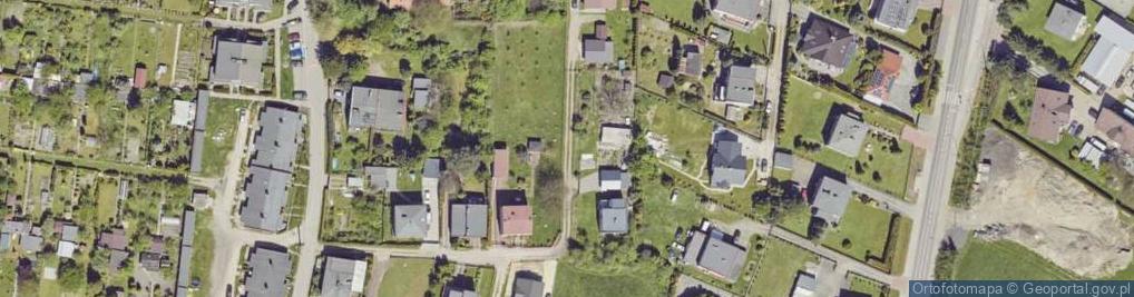 Zdjęcie satelitarne Młyńska ul.