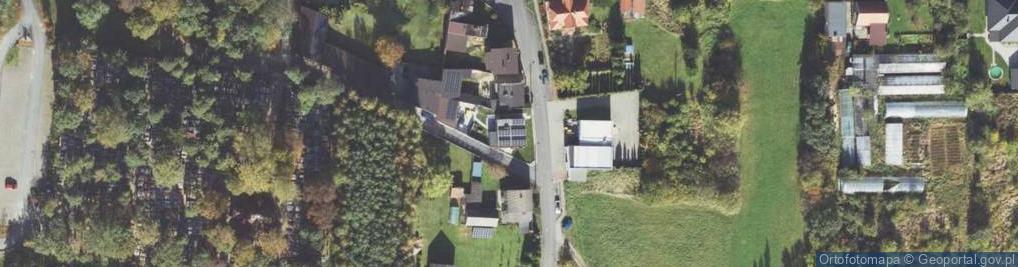 Zdjęcie satelitarne Młyńska ul.