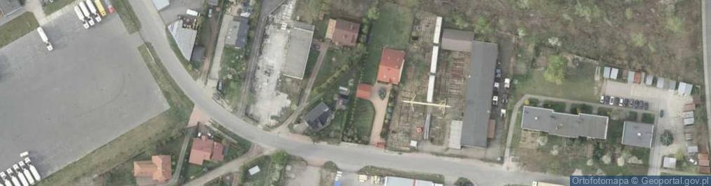 Zdjęcie satelitarne Mleczarska ul.
