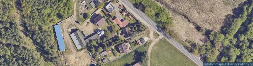 Zdjęcie satelitarne Mławka ul.