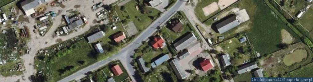 Zdjęcie satelitarne Młock ul.