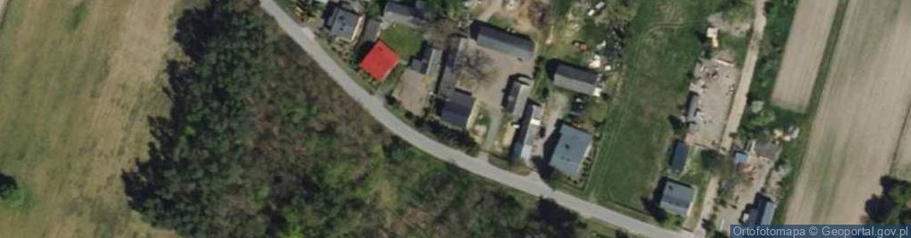 Zdjęcie satelitarne Młodawin Górny ul.