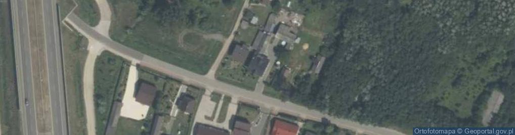 Zdjęcie satelitarne Młodocin Większy ul.