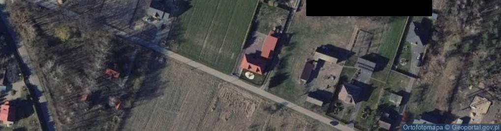 Zdjęcie satelitarne Młodocin Większy ul.