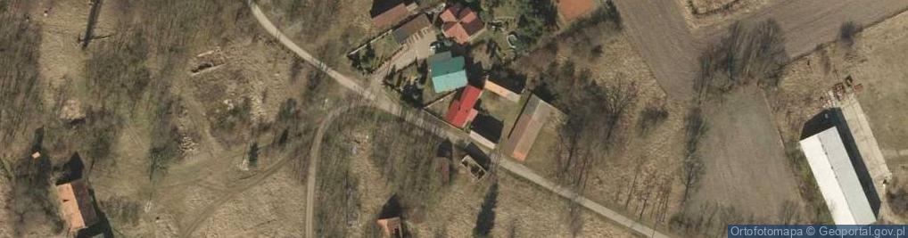 Zdjęcie satelitarne Młoty ul.