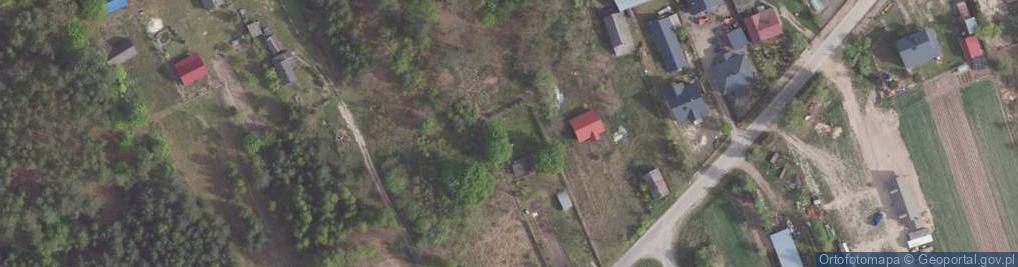 Zdjęcie satelitarne Młyniec ul.