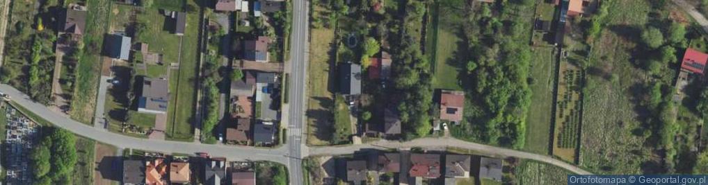 Zdjęcie satelitarne Młyńska ul.