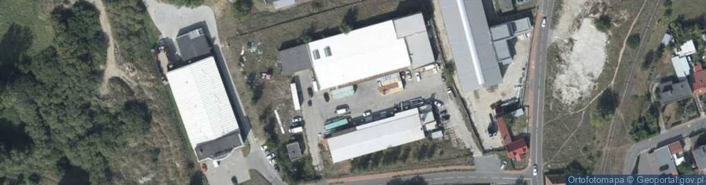 Zdjęcie satelitarne Młyńska ul.
