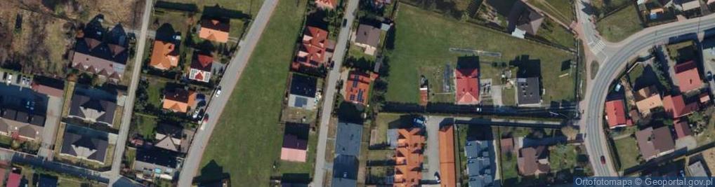 Zdjęcie satelitarne Młyńska ul.