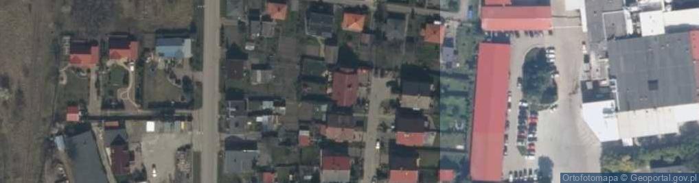 Zdjęcie satelitarne Mleczna ul.