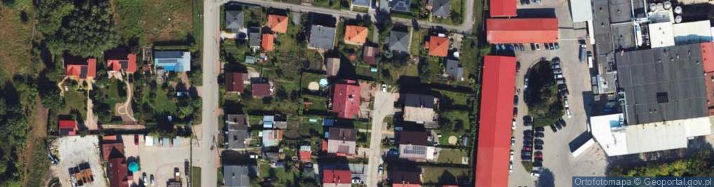 Zdjęcie satelitarne Mleczna ul.