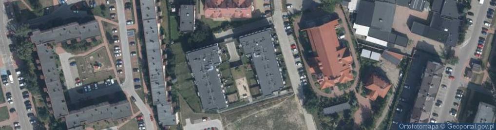 Zdjęcie satelitarne Młodzieżowa ul.