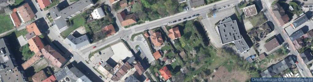 Zdjęcie satelitarne Młyńska ul.