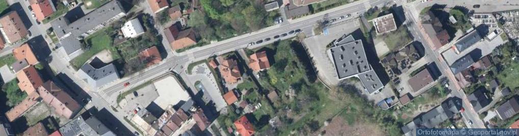 Zdjęcie satelitarne Młyńska ul.