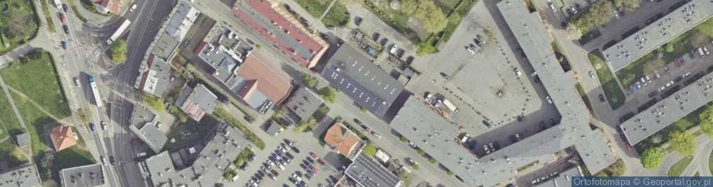 Zdjęcie satelitarne Młyńska ul.