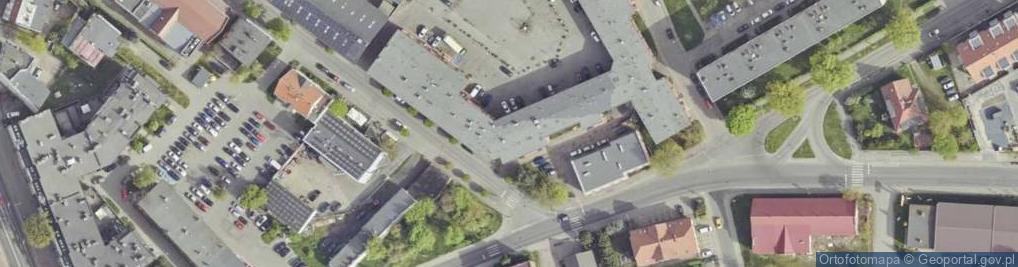 Zdjęcie satelitarne Młyńska ul.