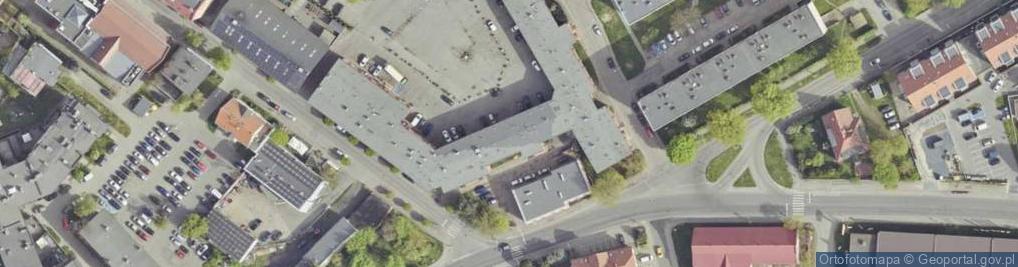 Zdjęcie satelitarne Młyńska ul.