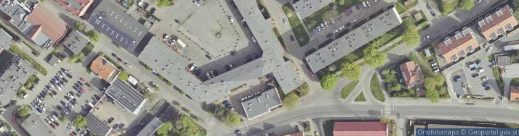 Zdjęcie satelitarne Młyńska ul.