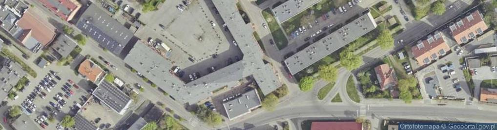 Zdjęcie satelitarne Młyńska ul.