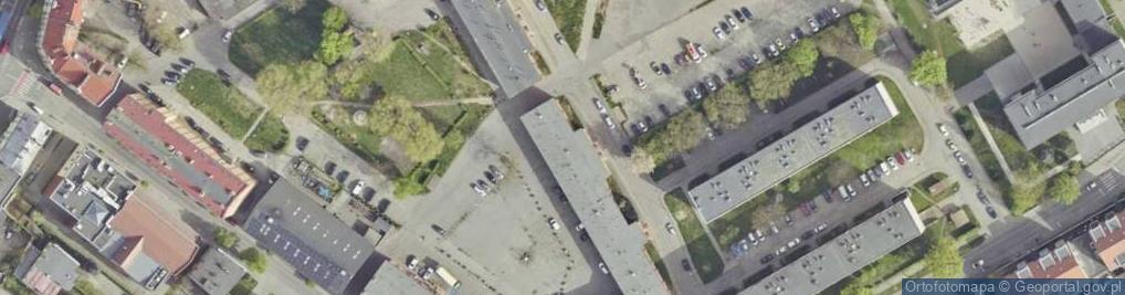 Zdjęcie satelitarne Młyńska ul.