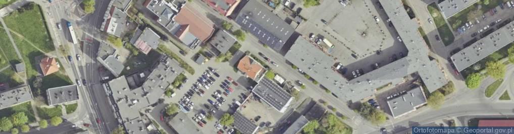 Zdjęcie satelitarne Młyńska ul.