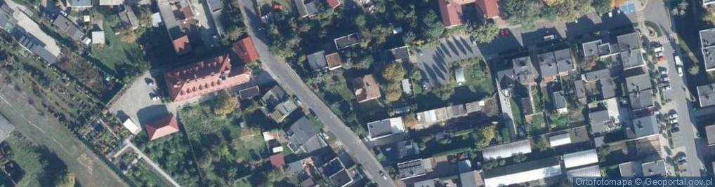 Zdjęcie satelitarne Młyńska ul.