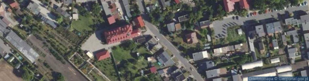 Zdjęcie satelitarne Młyńska ul.