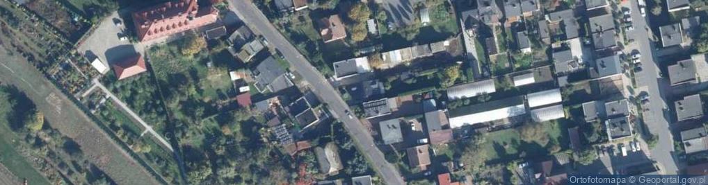 Zdjęcie satelitarne Młyńska ul.