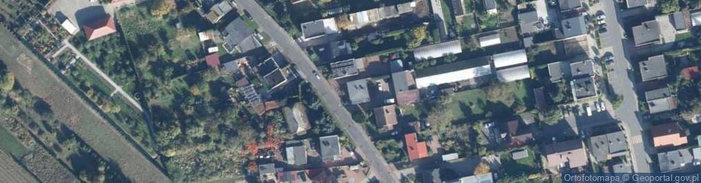 Zdjęcie satelitarne Młyńska ul.