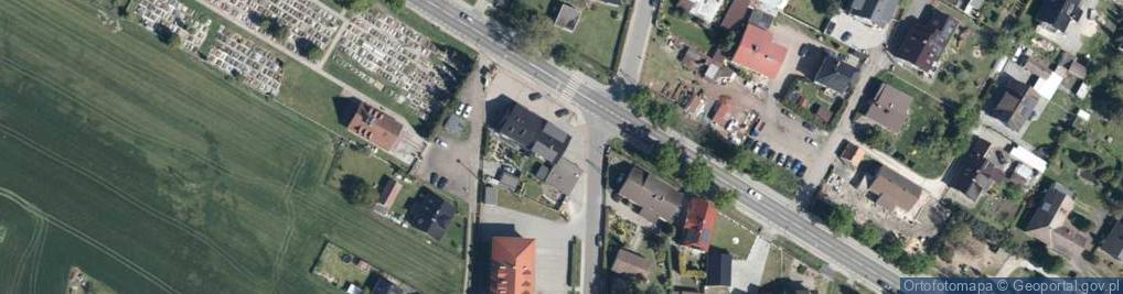 Zdjęcie satelitarne Młodej Polski ul.