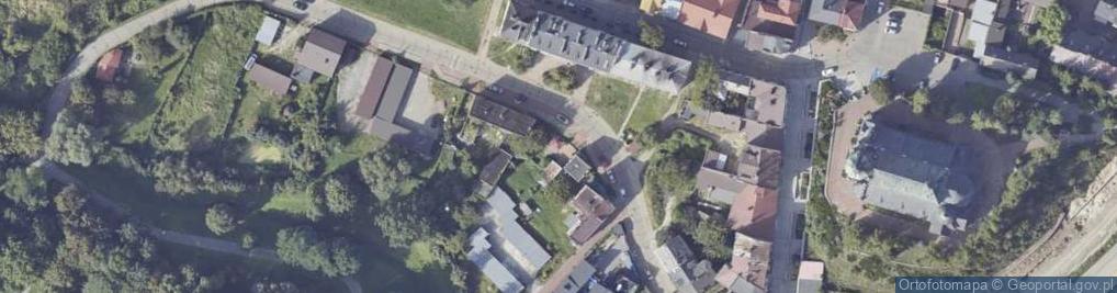 Zdjęcie satelitarne Młyńska ul.