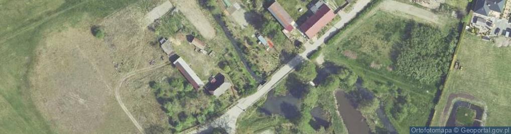 Zdjęcie satelitarne Młyńska ul.