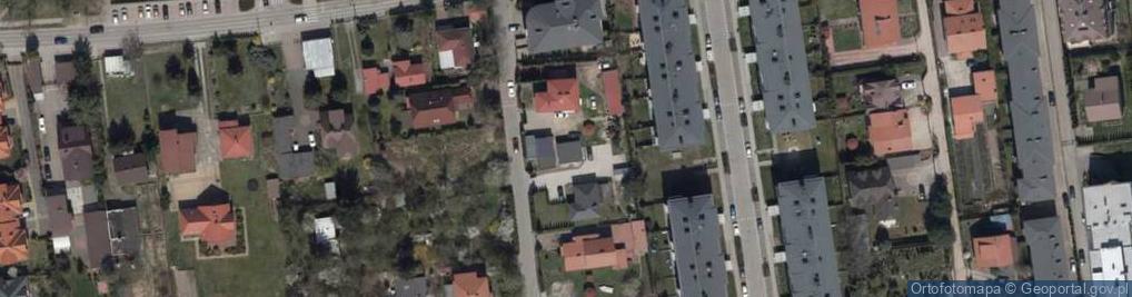 Zdjęcie satelitarne Mleczarska ul.