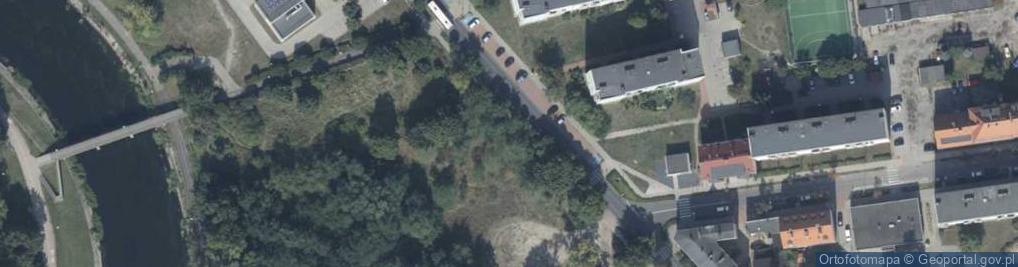 Zdjęcie satelitarne Młodych ul.