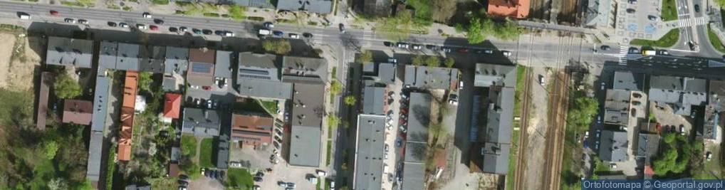 Zdjęcie satelitarne Młynarska ul.