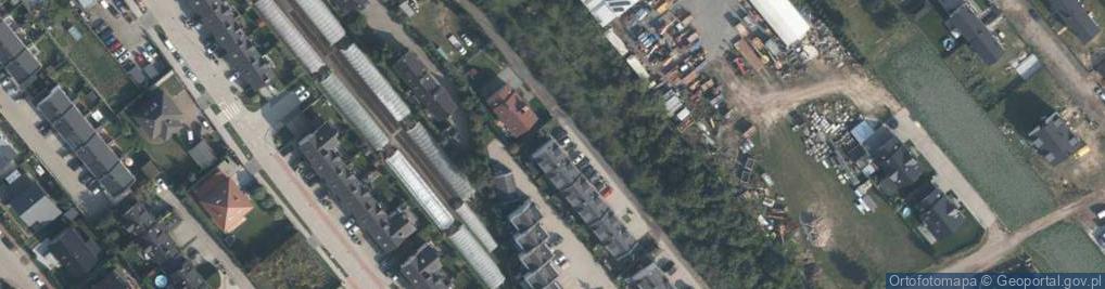 Zdjęcie satelitarne Młyńska ul.