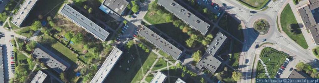 Zdjęcie satelitarne Młodzieżowa ul.