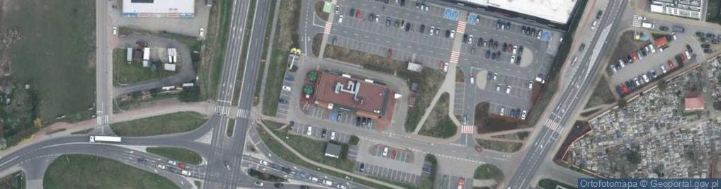 Zdjęcie satelitarne Młyńska ul.