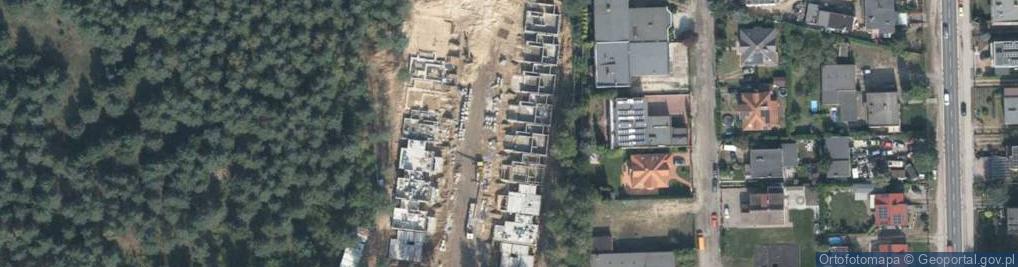 Zdjęcie satelitarne Młodnikowa ul.