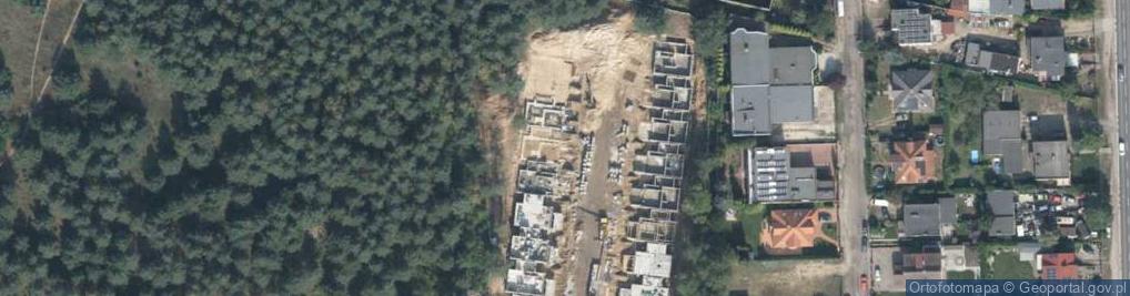 Zdjęcie satelitarne Młodnikowa ul.