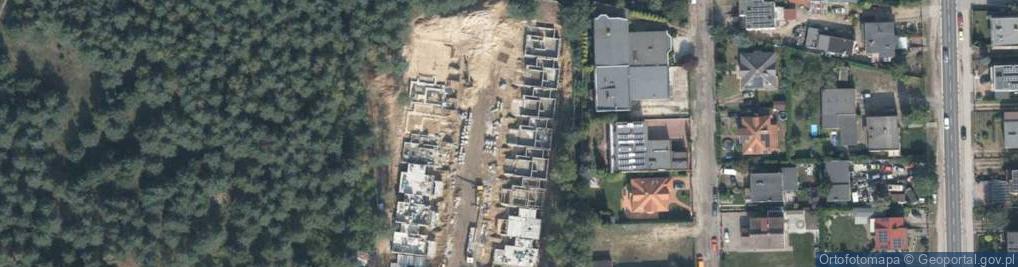 Zdjęcie satelitarne Młodnikowa ul.