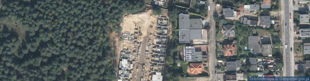 Zdjęcie satelitarne Młodnikowa ul.