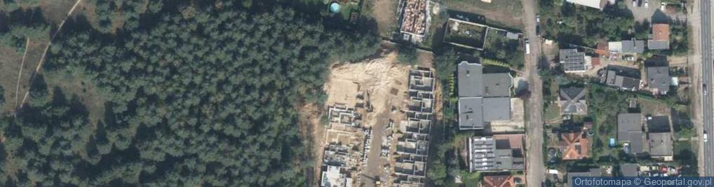 Zdjęcie satelitarne Młodnikowa ul.
