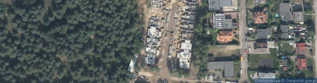 Zdjęcie satelitarne Młodnikowa ul.