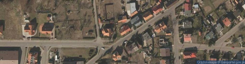 Zdjęcie satelitarne Młyńska ul.
