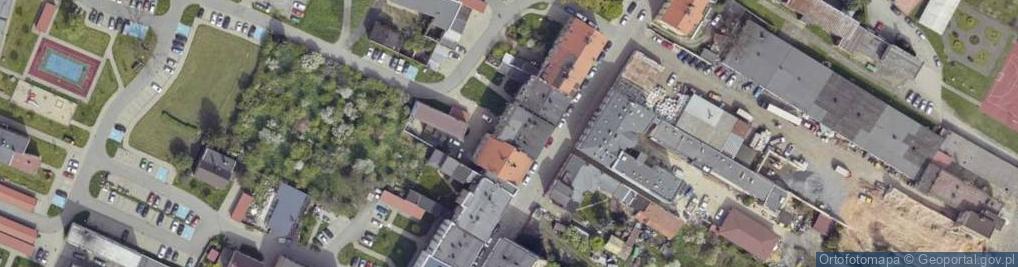 Zdjęcie satelitarne Młyńska ul.