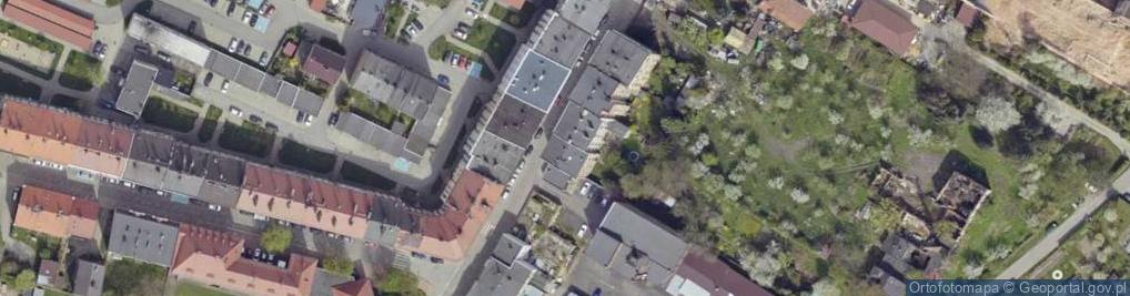 Zdjęcie satelitarne Młyńska ul.