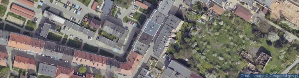 Zdjęcie satelitarne Młyńska ul.