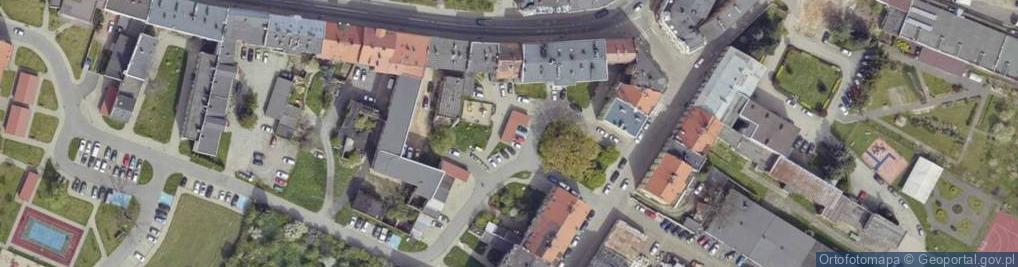 Zdjęcie satelitarne Młyńska ul.