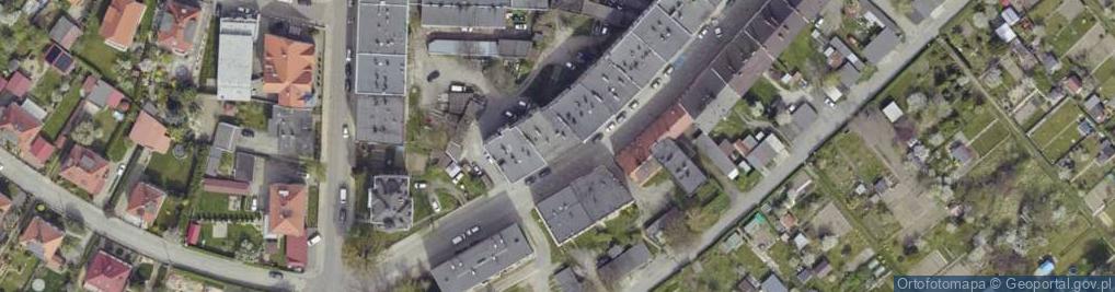 Zdjęcie satelitarne Młyńska ul.